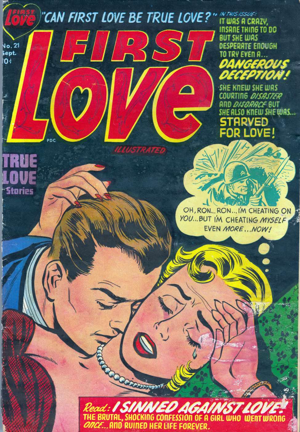 Comic Book Cover For First Love Illustrated 21