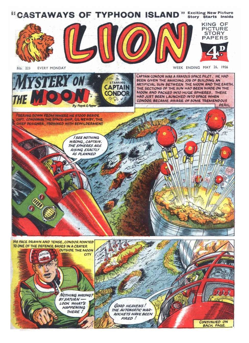 Comic Book Cover For Lion 223