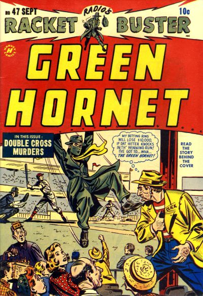 Comic Book Cover For Green Hornet, Racket Buster 47