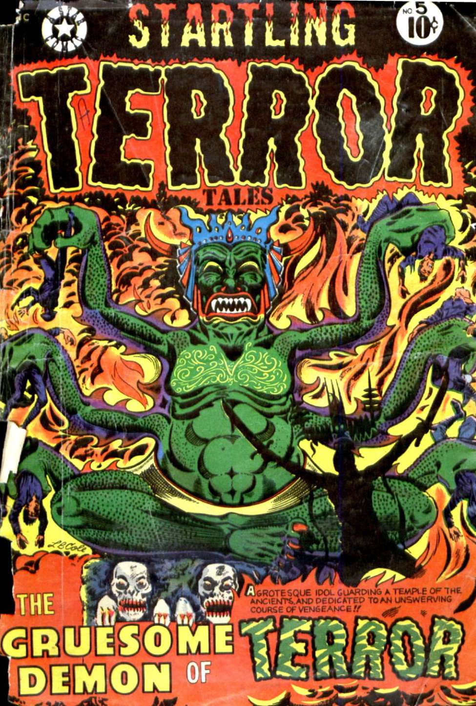 Comic Book Cover For Startling Terror Tales v2 5