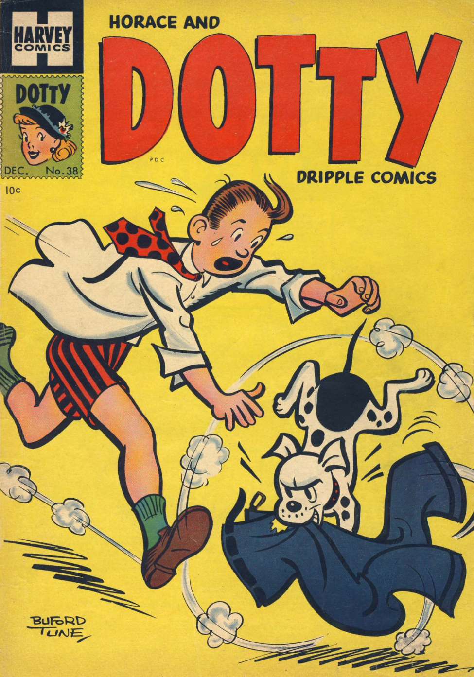 Comic Book Cover For Horace & Dotty Dripple 38