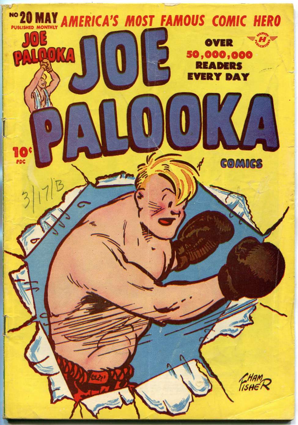 Book Cover For Joe Palooka Comics 20