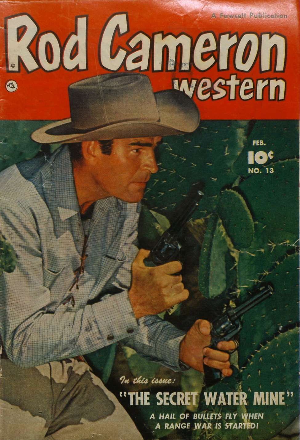 Comic Book Cover For Rod Cameron Western 13