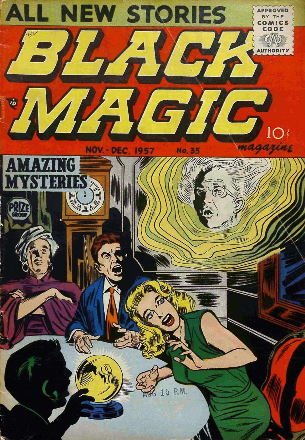 Comic Book Cover For Black Magic 35 (v06 2)