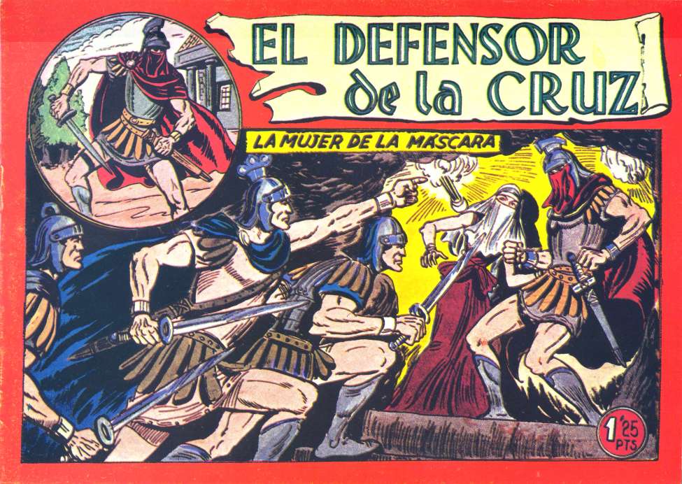 Comic Book Cover For El Defensor de la Cruz 7 - La mujer de la máscara