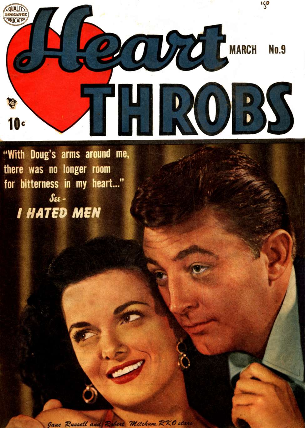 Comic Book Cover For Heart Throbs 9