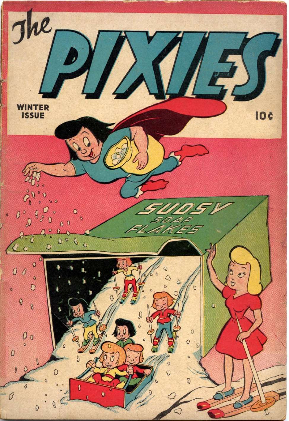 Comic Book Cover For The Pixies 1