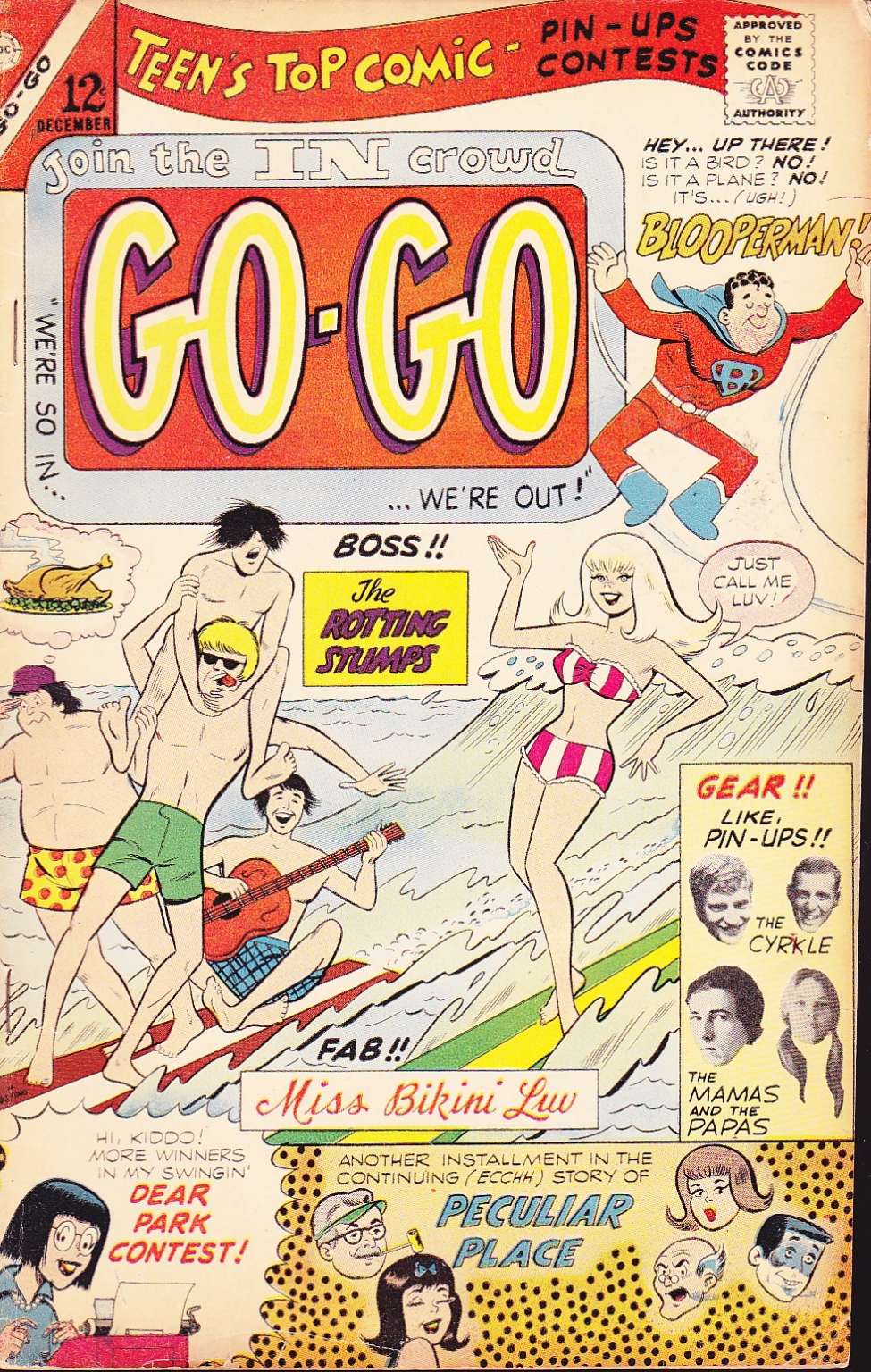 Comic Book Cover For Go-Go 4