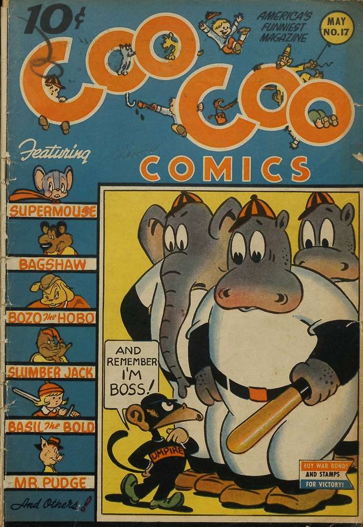 Comic Book Cover For Coo Coo Comics 17