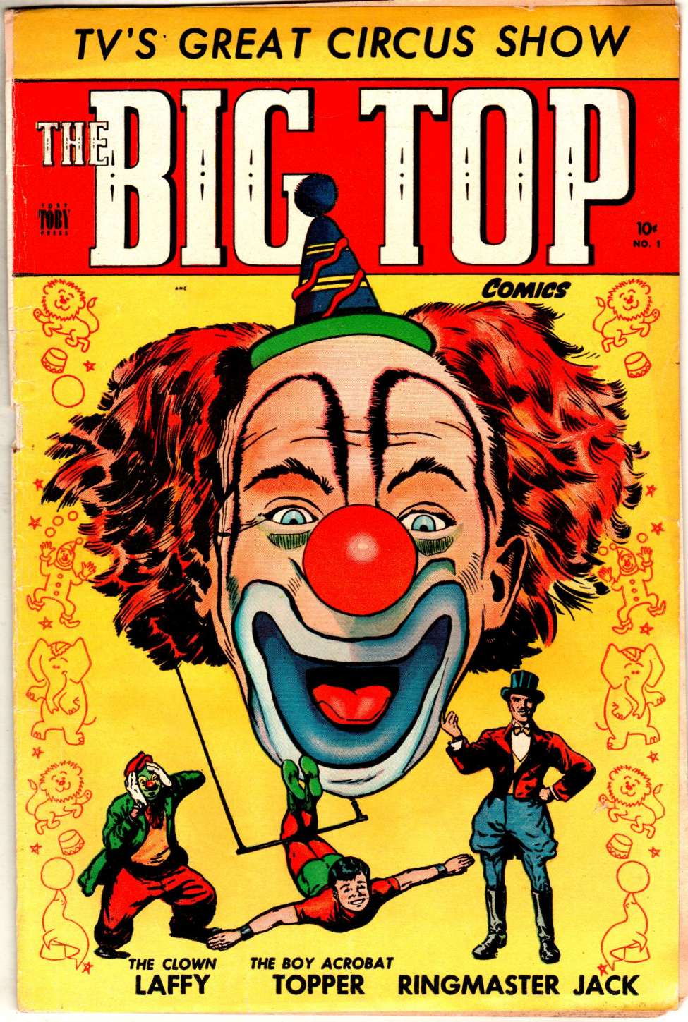 Book Cover For The Big Top 1