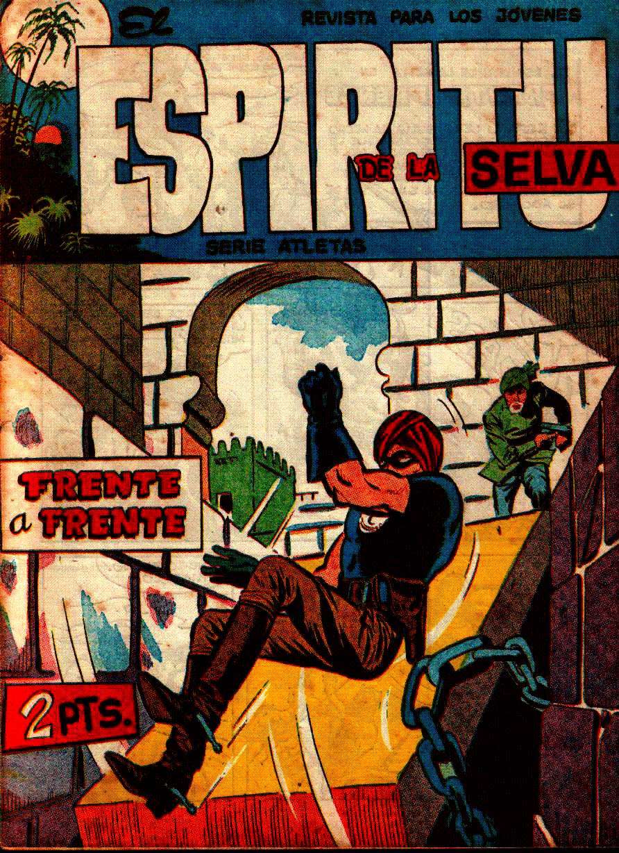 Comic Book Cover For El Espiritu De La Selva 20 - Frente a Frente