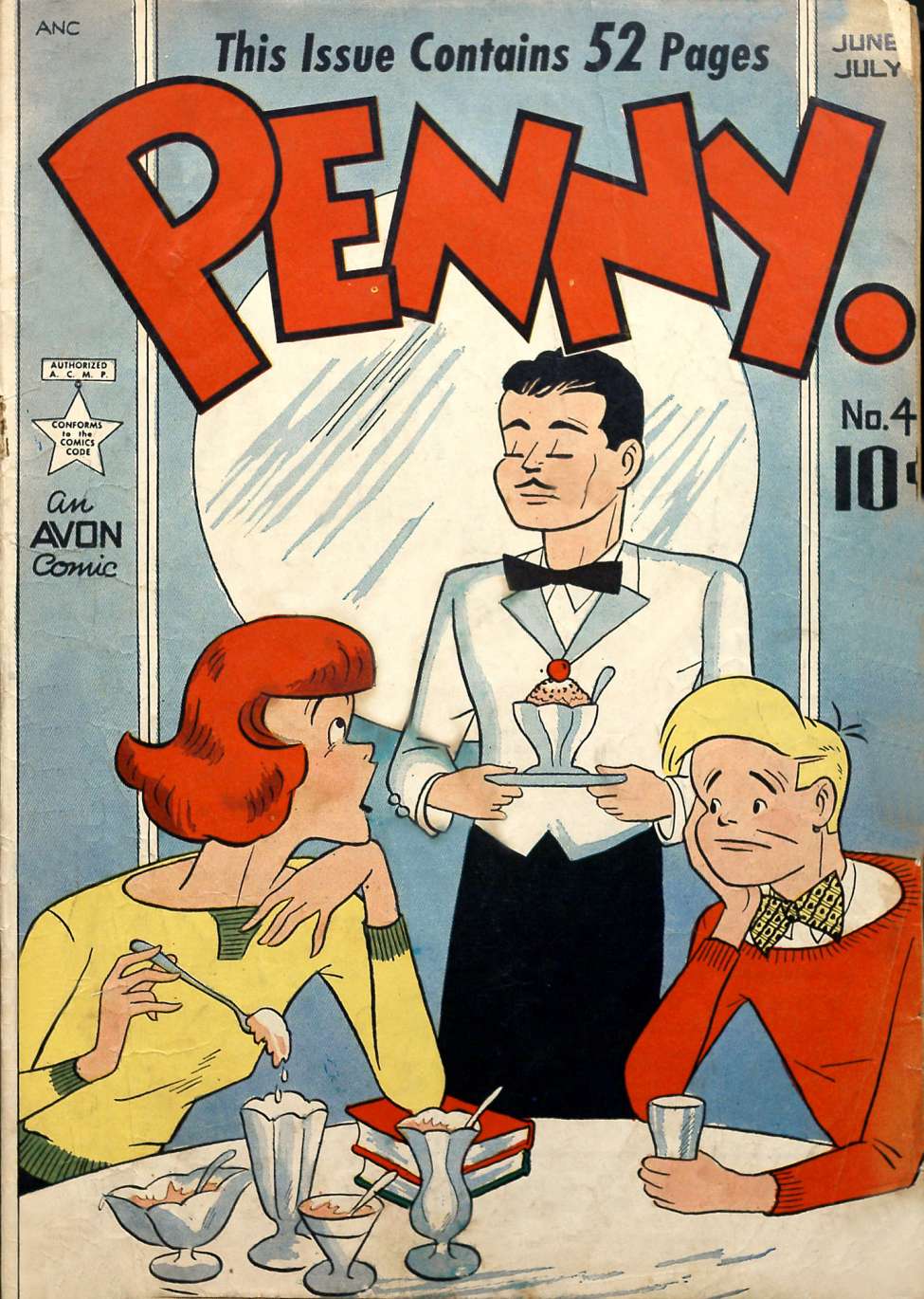 Comic Book Cover For Penny 4 - Version 1
