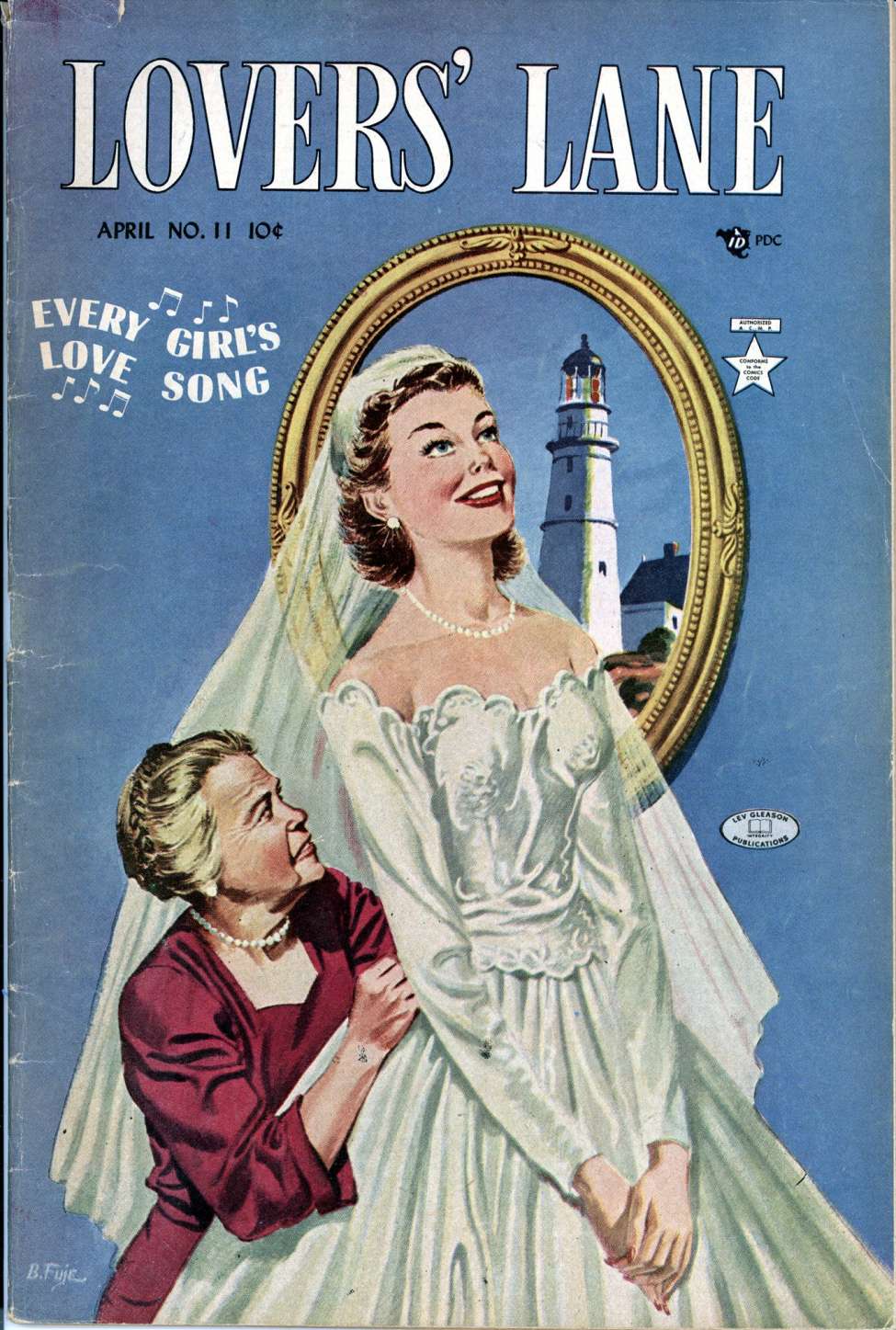 Comic Book Cover For Lovers' Lane 11