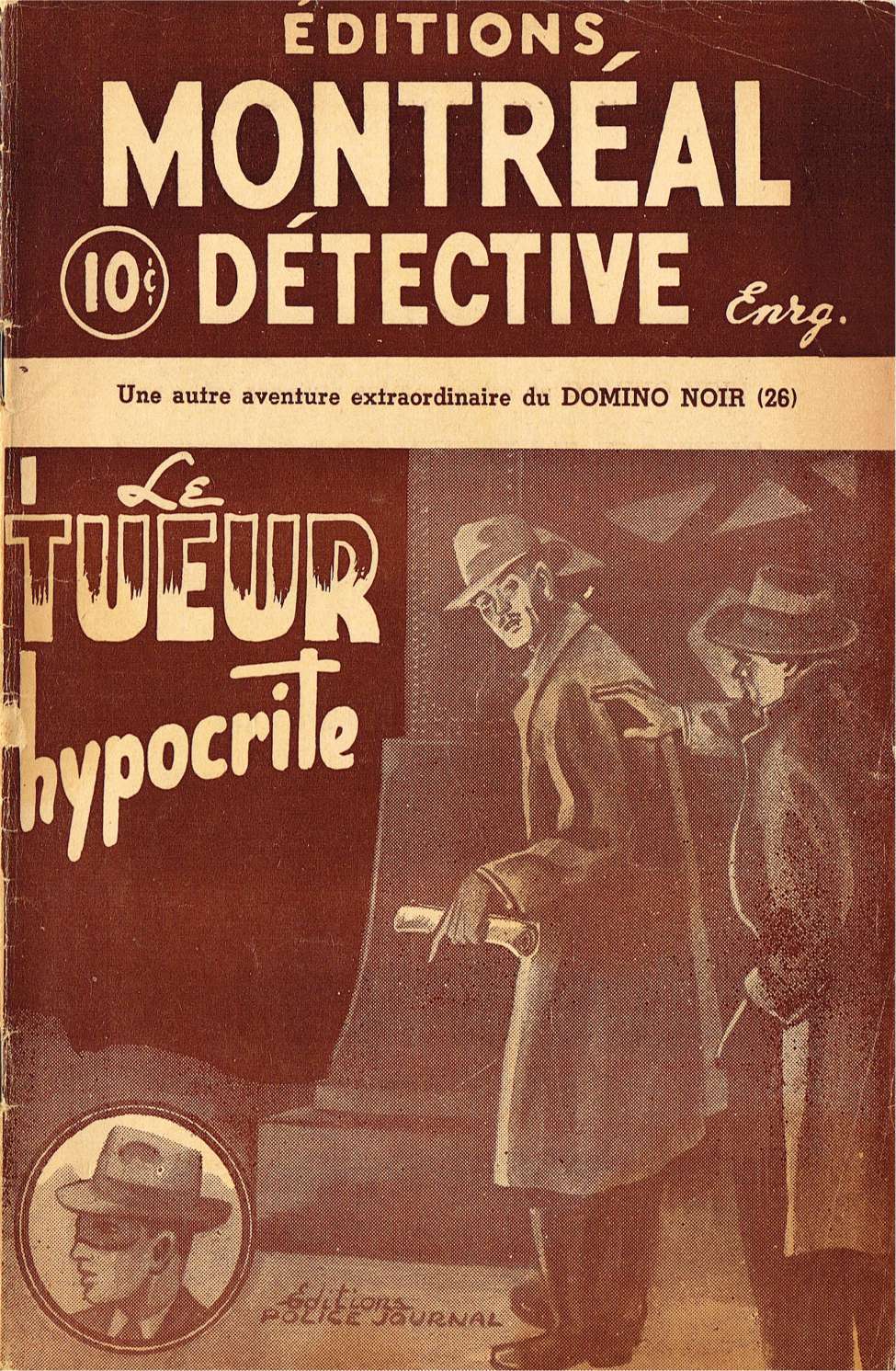 Comic Book Cover For Domino Noir v2 26 - Le tueur hypocrite