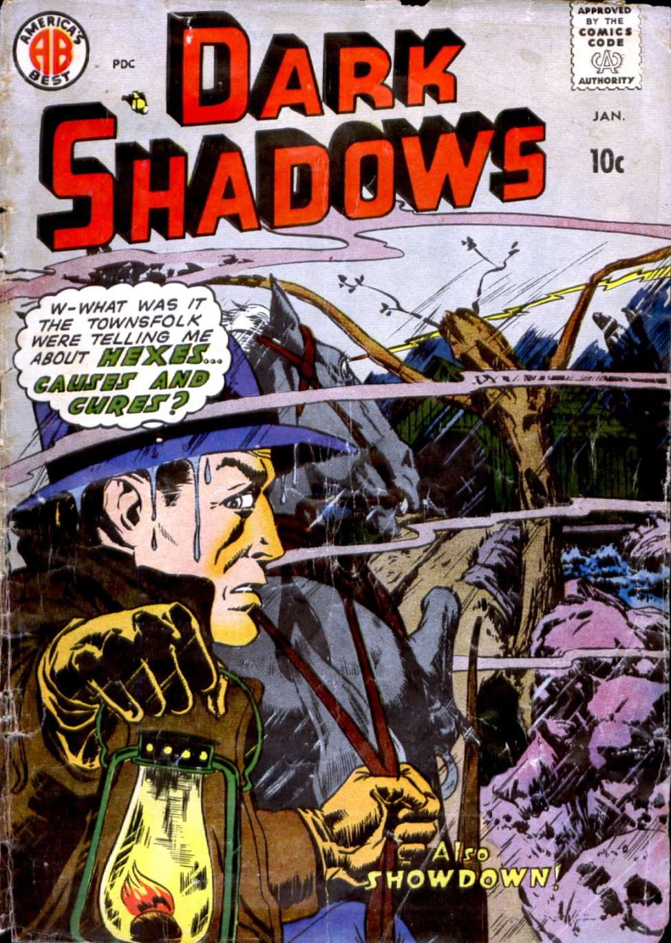 Comic Book Cover For Dark Shadows 2