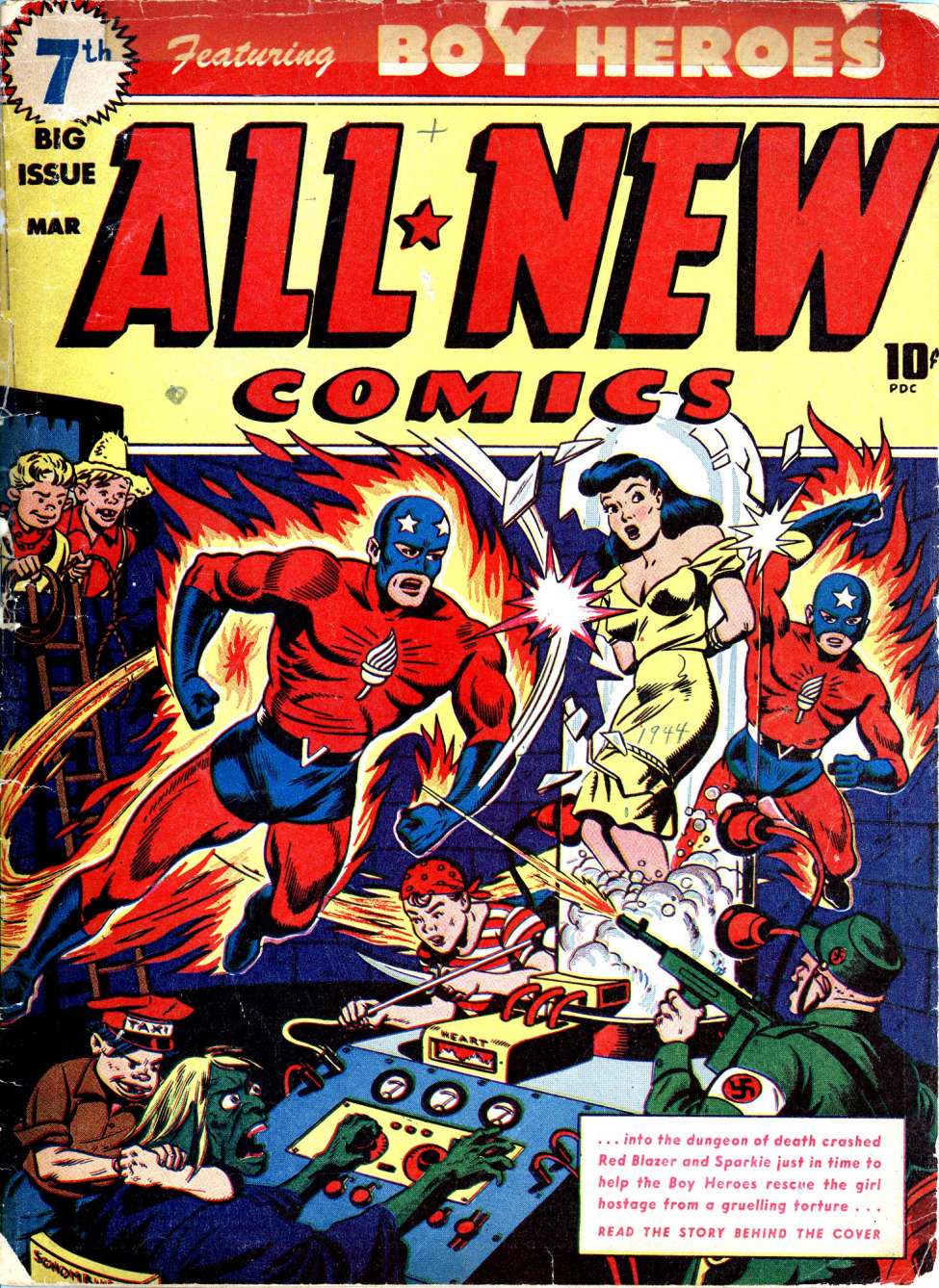 Comic Book Cover For All-New Comics 7