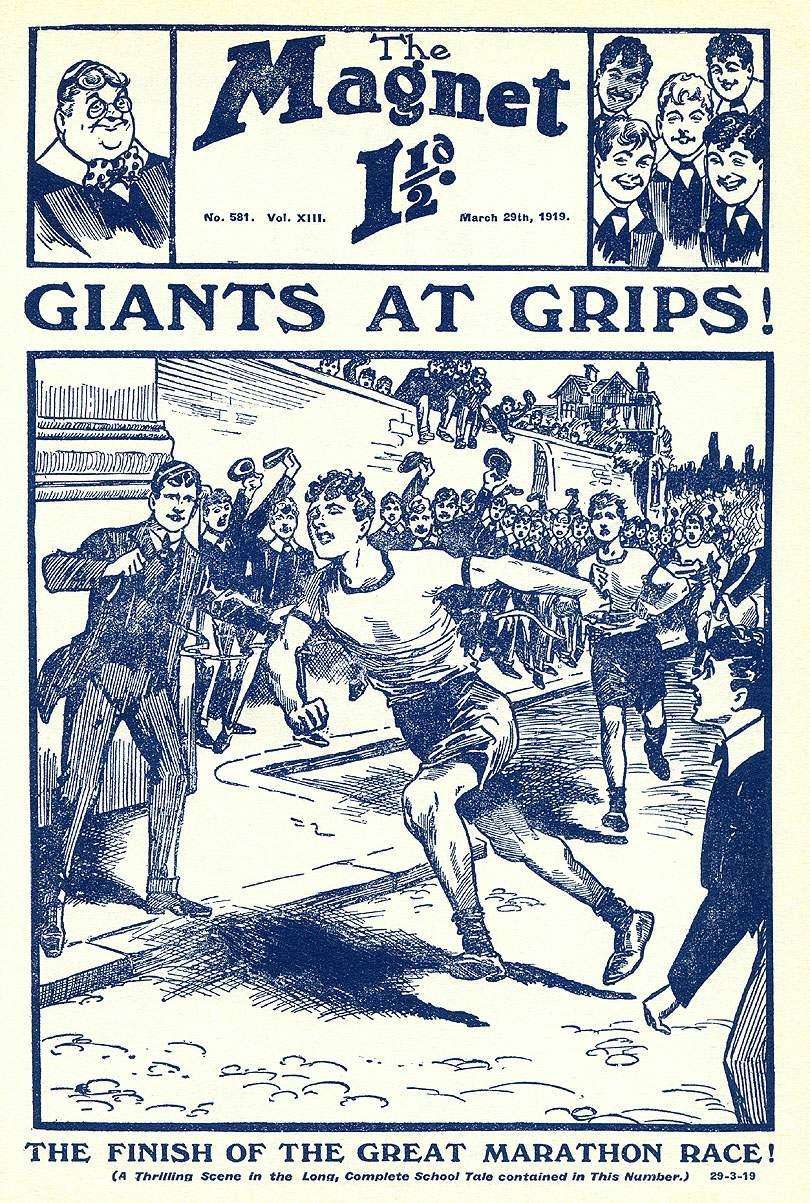 Book Cover For The Magnet 581 - Giants at Grips!