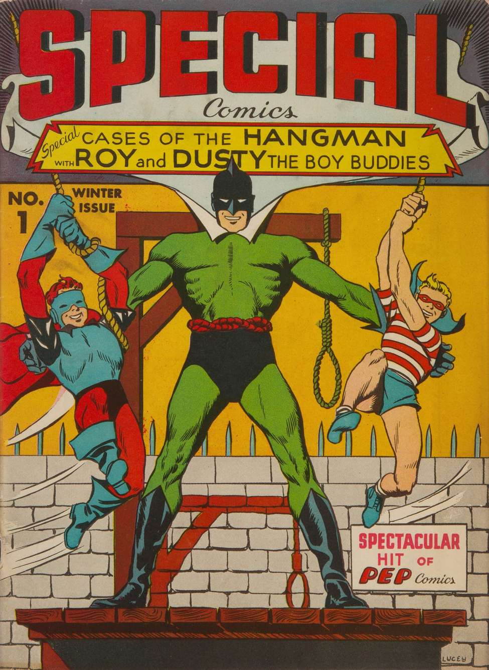 Comic Book Cover For Hangman Comics 1 - Version 2