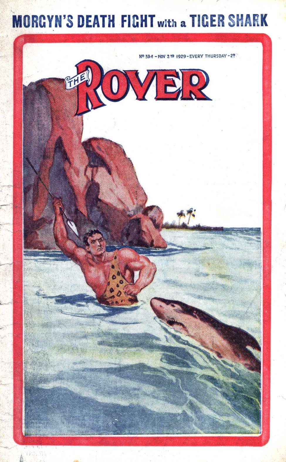 Comic Book Cover For The Rover 394