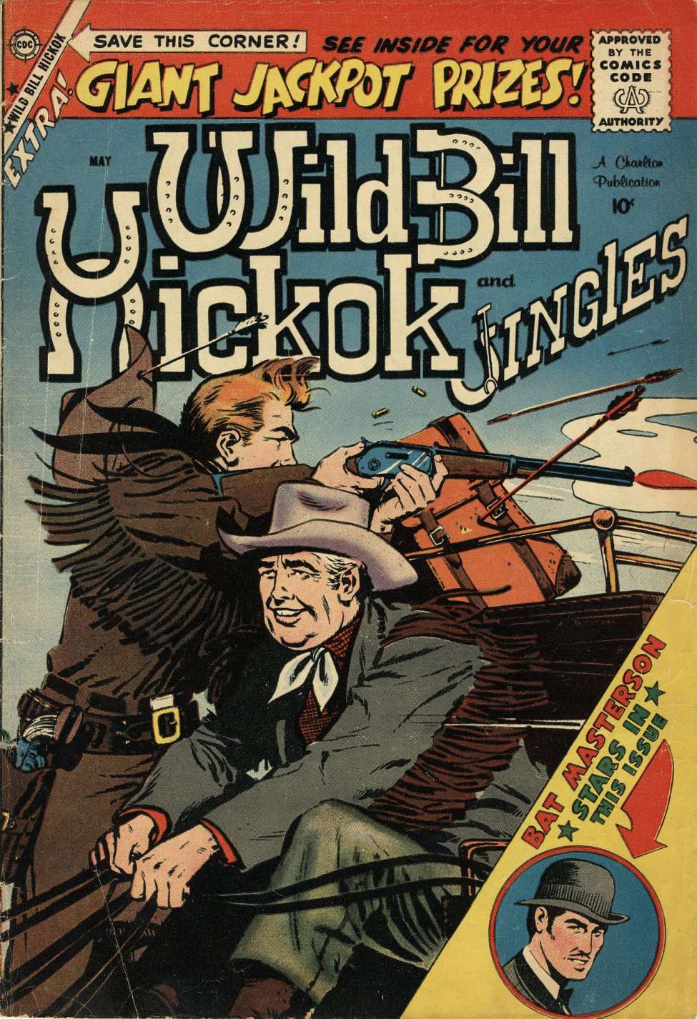 Comic Book Cover For Wild Bill Hickok and Jingles 72