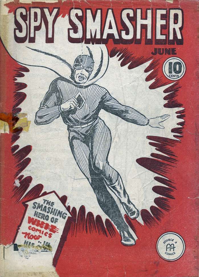 Comic Book Cover For Spy Smasher Comics 1