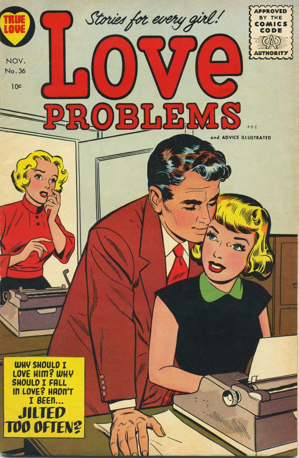 Comic Book Cover For True Love Problems and Advice Illustrated 36 - Version 2