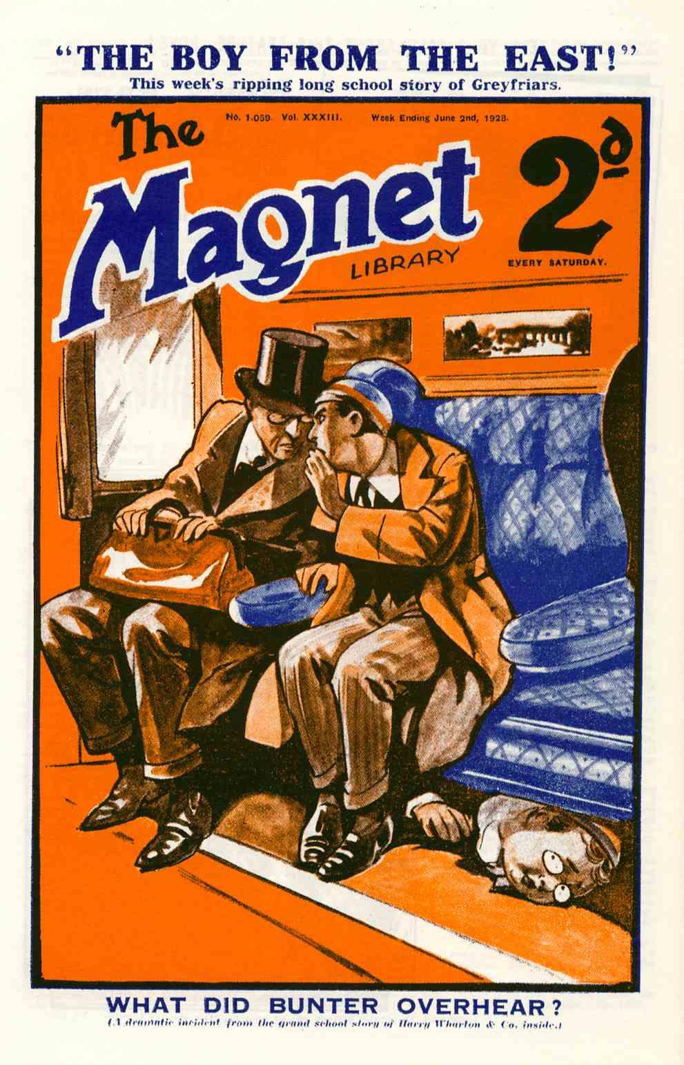 Book Cover For The Magnet 1059 - The Boy from the East!