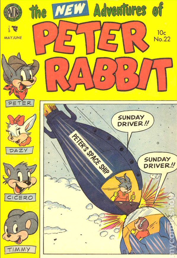Comic Book Cover For Peter Rabbit 22 - Version 2