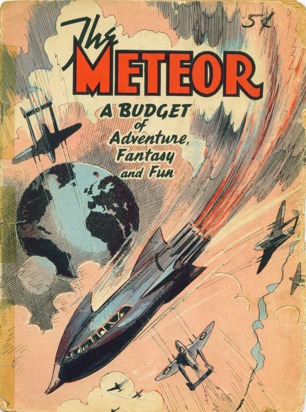 Comic Book Cover For The Meteor 1948