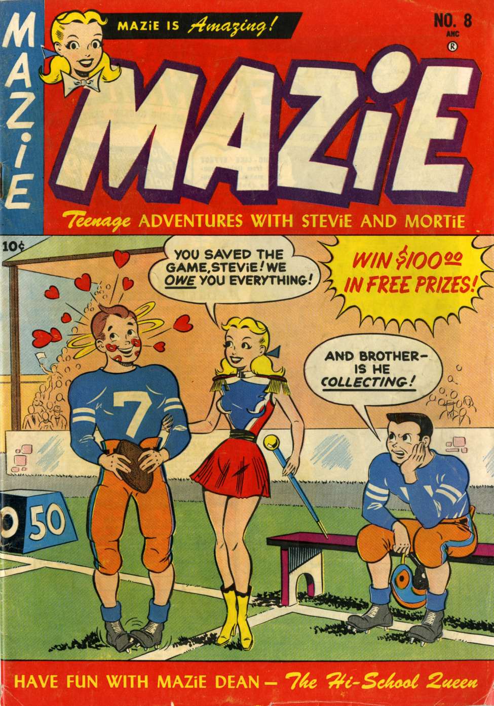 Comic Book Cover For Mazie 8
