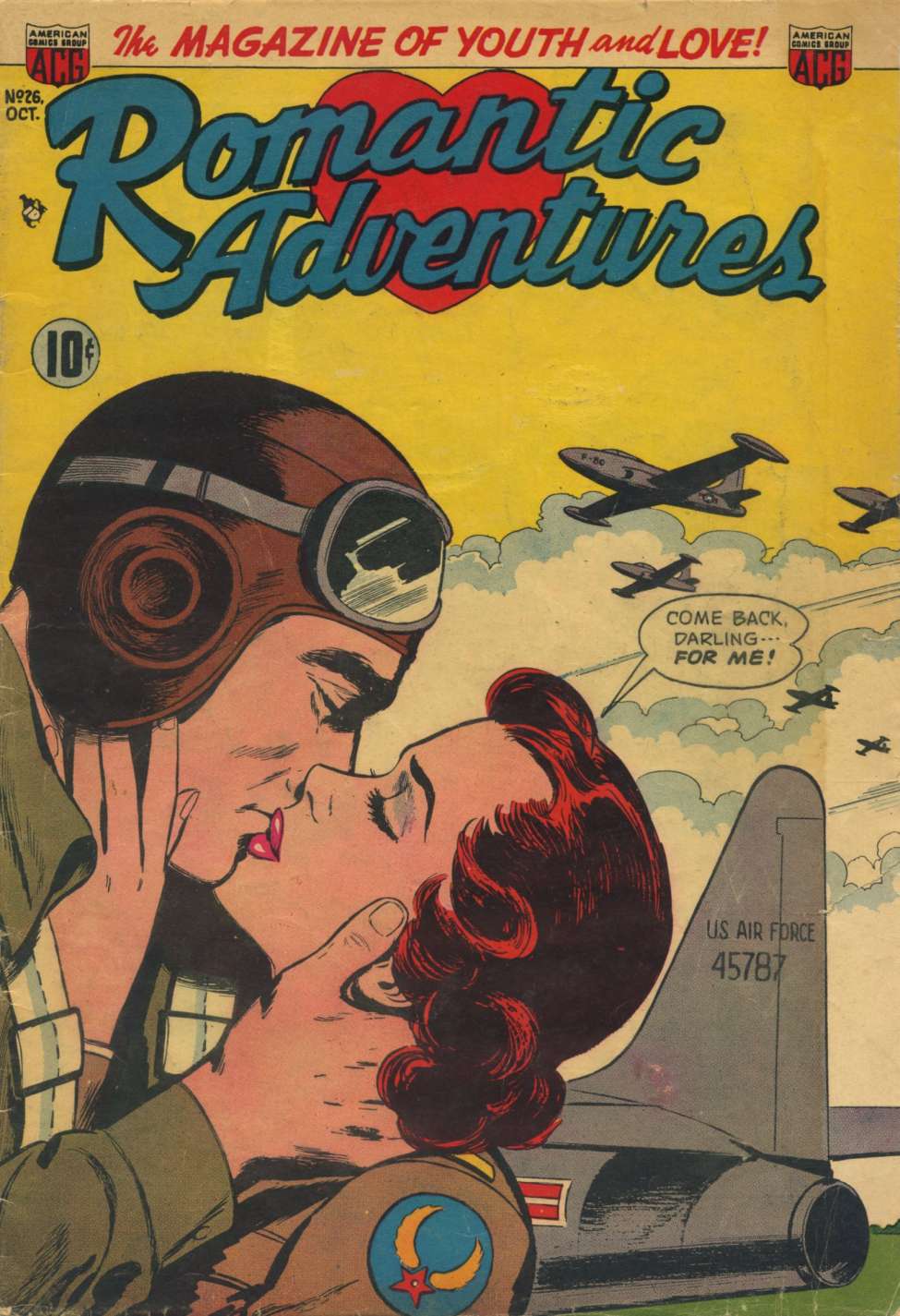 Comic Book Cover For Romantic Adventures 26 - Version 1