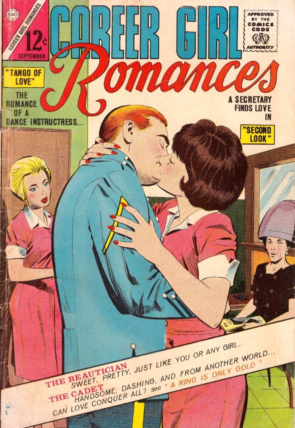 Comic Book Cover For Career Girl Romances 25