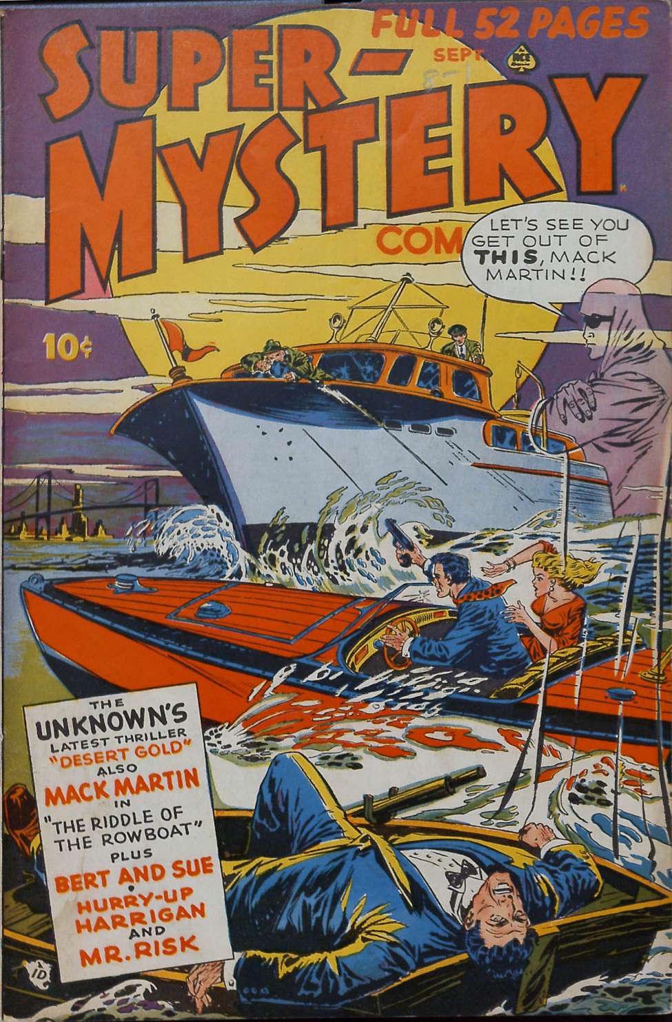 Comic Book Cover For Super-Mystery Comics v8 1