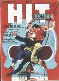 Large Thumbnail For Hit Comics 7 (fiche)