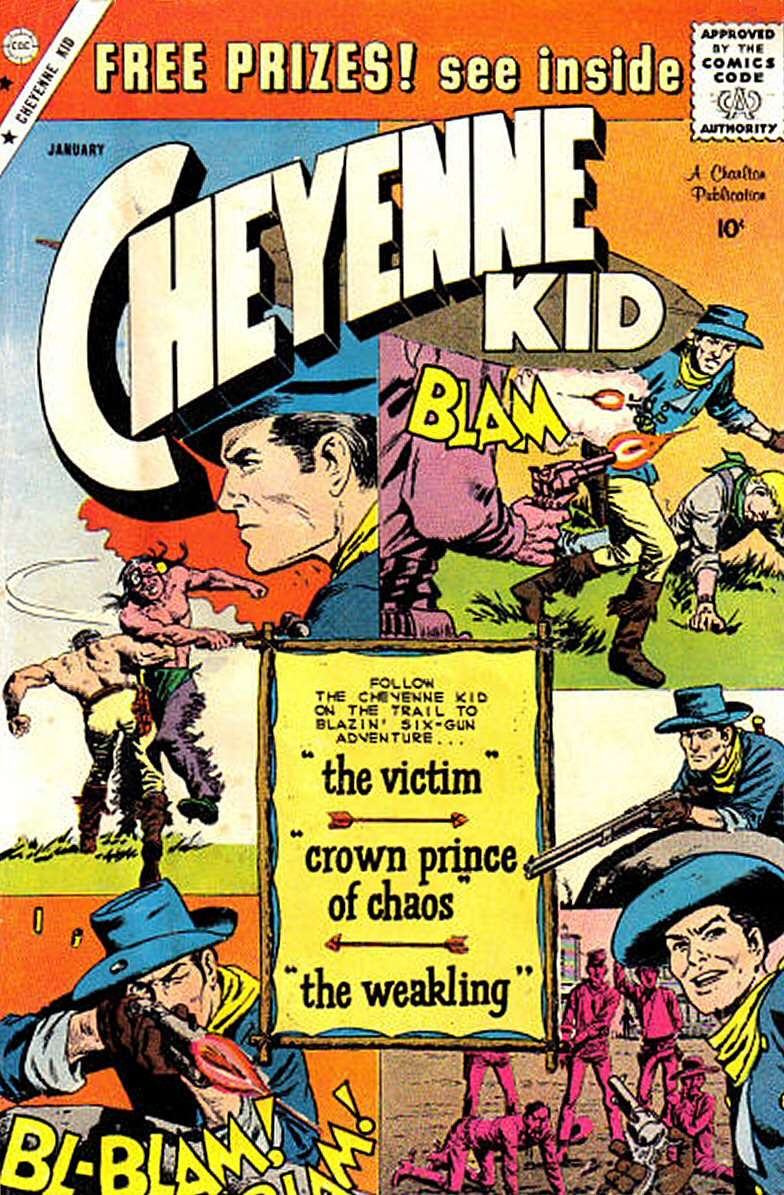 Comic Book Cover For Cheyenne Kid 20
