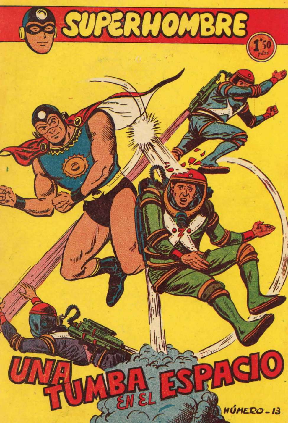 Comic Book Cover For SuperHombre 13 Una tumba en el espacio