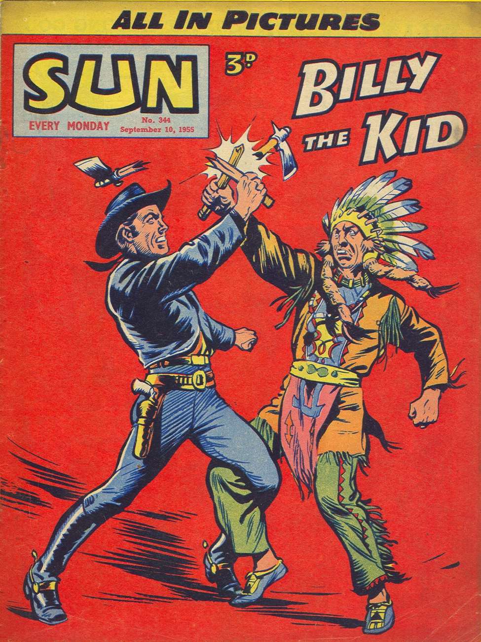 Comic Book Cover For Sun 344