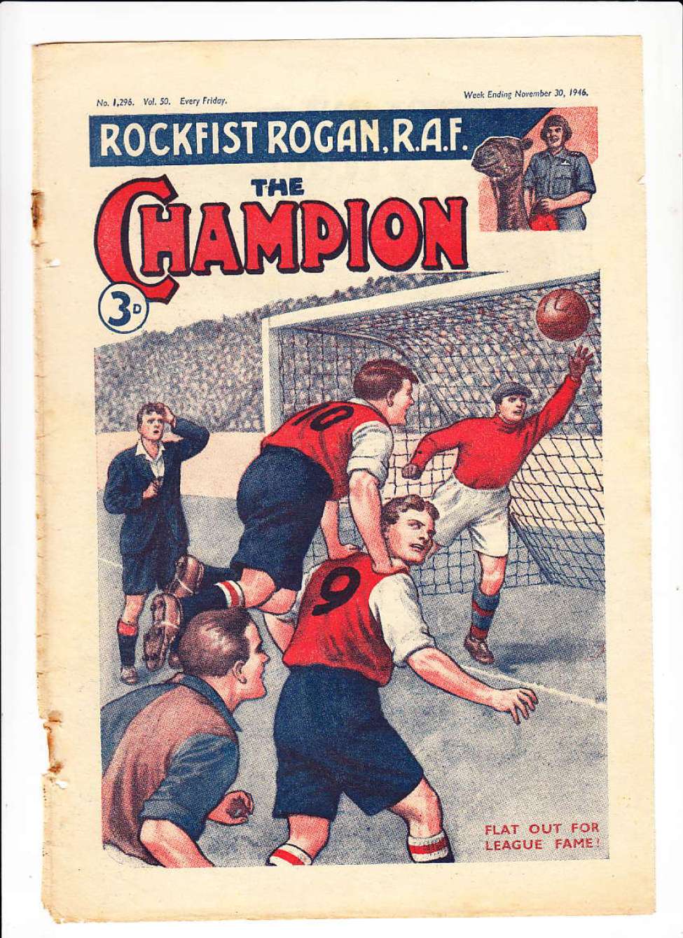 Comic Book Cover For The Champion 1296