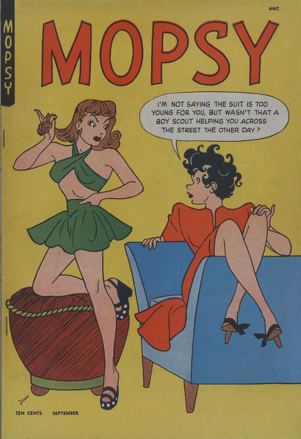 Comic Book Cover For Mopsy 7