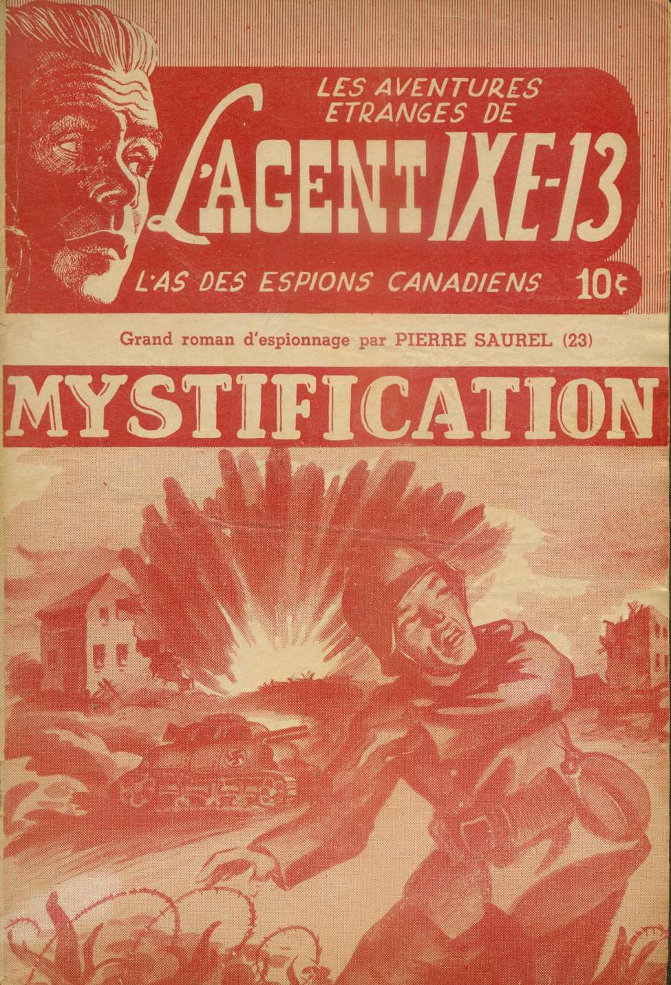 Comic Book Cover For L'Agent IXE-13 v2 23 - Mystification