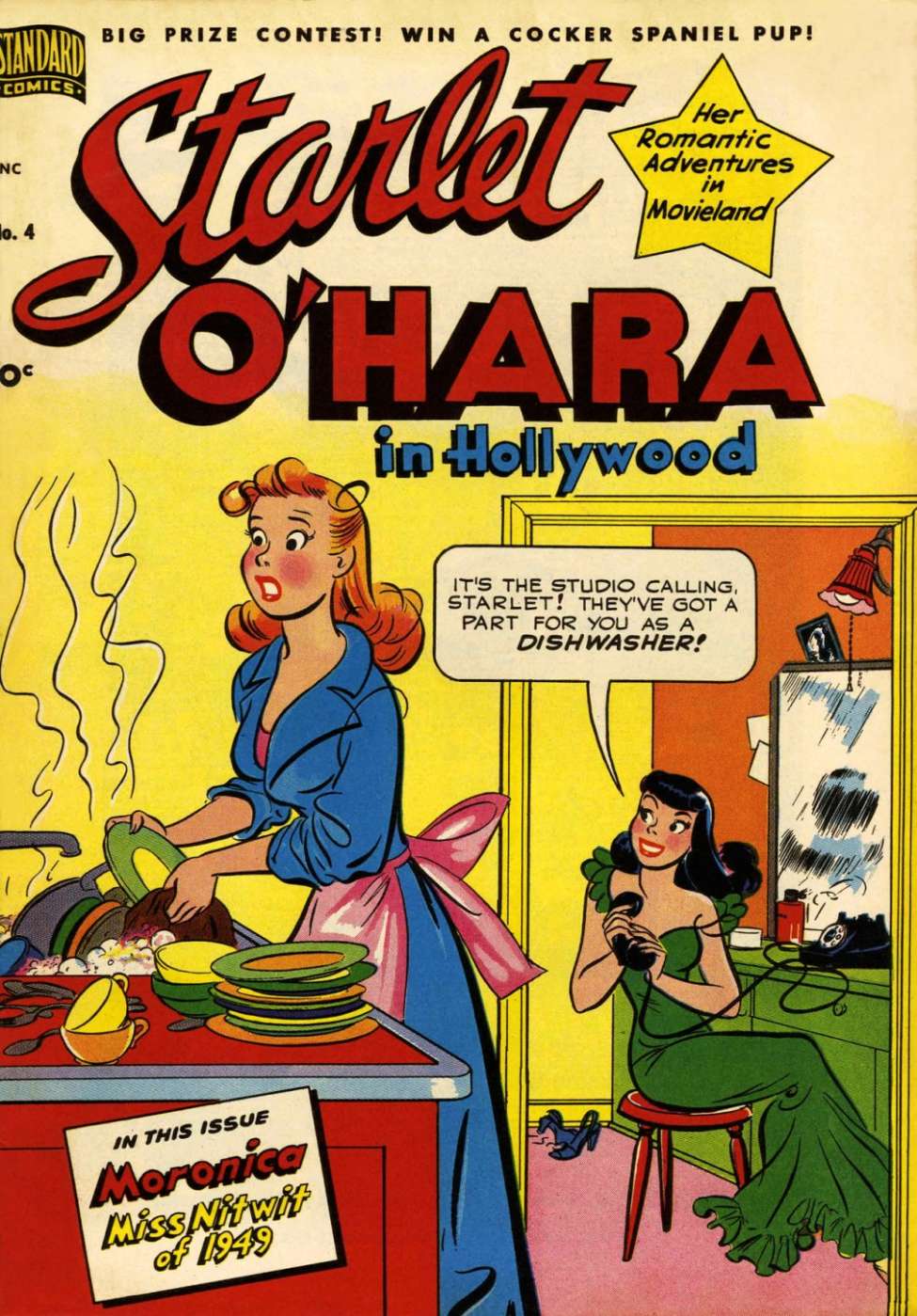 Comic Book Cover For Starlet O'Hara 4 - Version 1