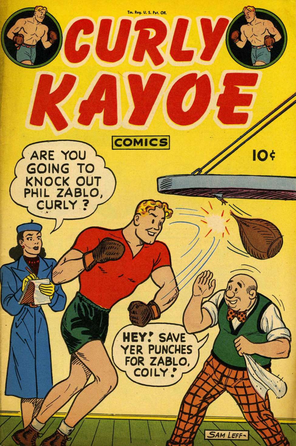 Comic Book Cover For Curly Kayoe 2