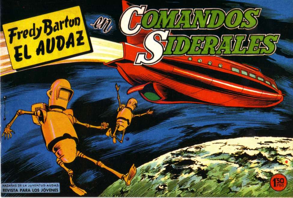 Book Cover For Fredy Barton 15 - Comandos Siderales