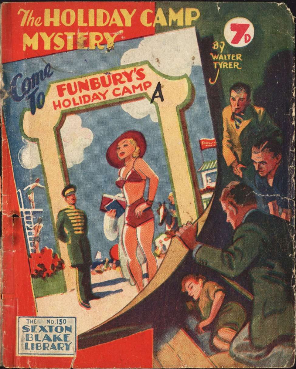 Book Cover For Sexton Blake Library S3 150 - The Holiday Camp Mystery
