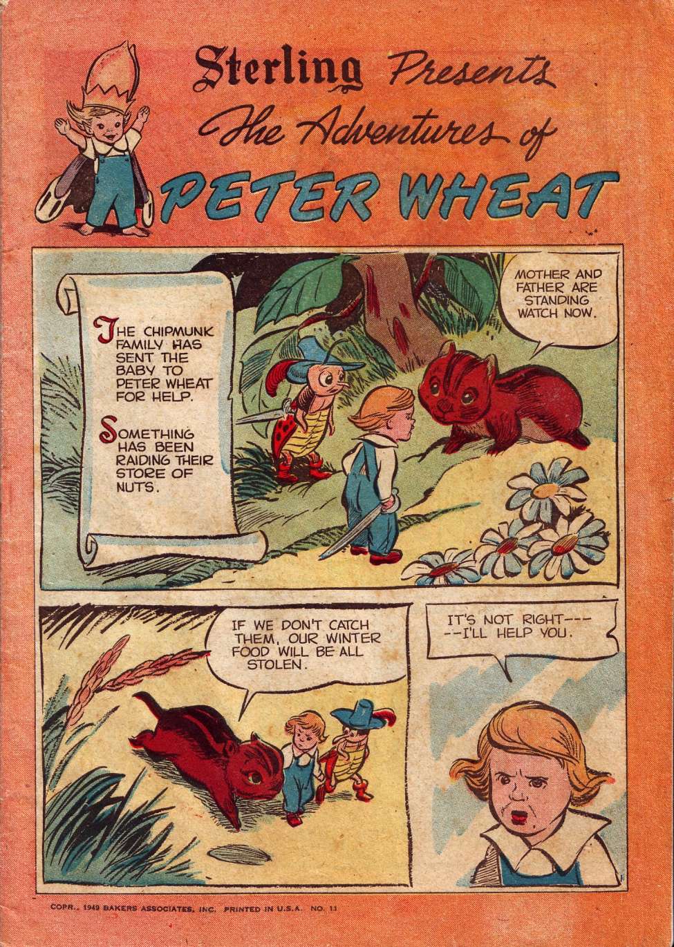 Book Cover For The Adventures of Peter Wheat 11
