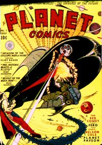 Large Thumbnail For Planet Comics 7 (fiche)