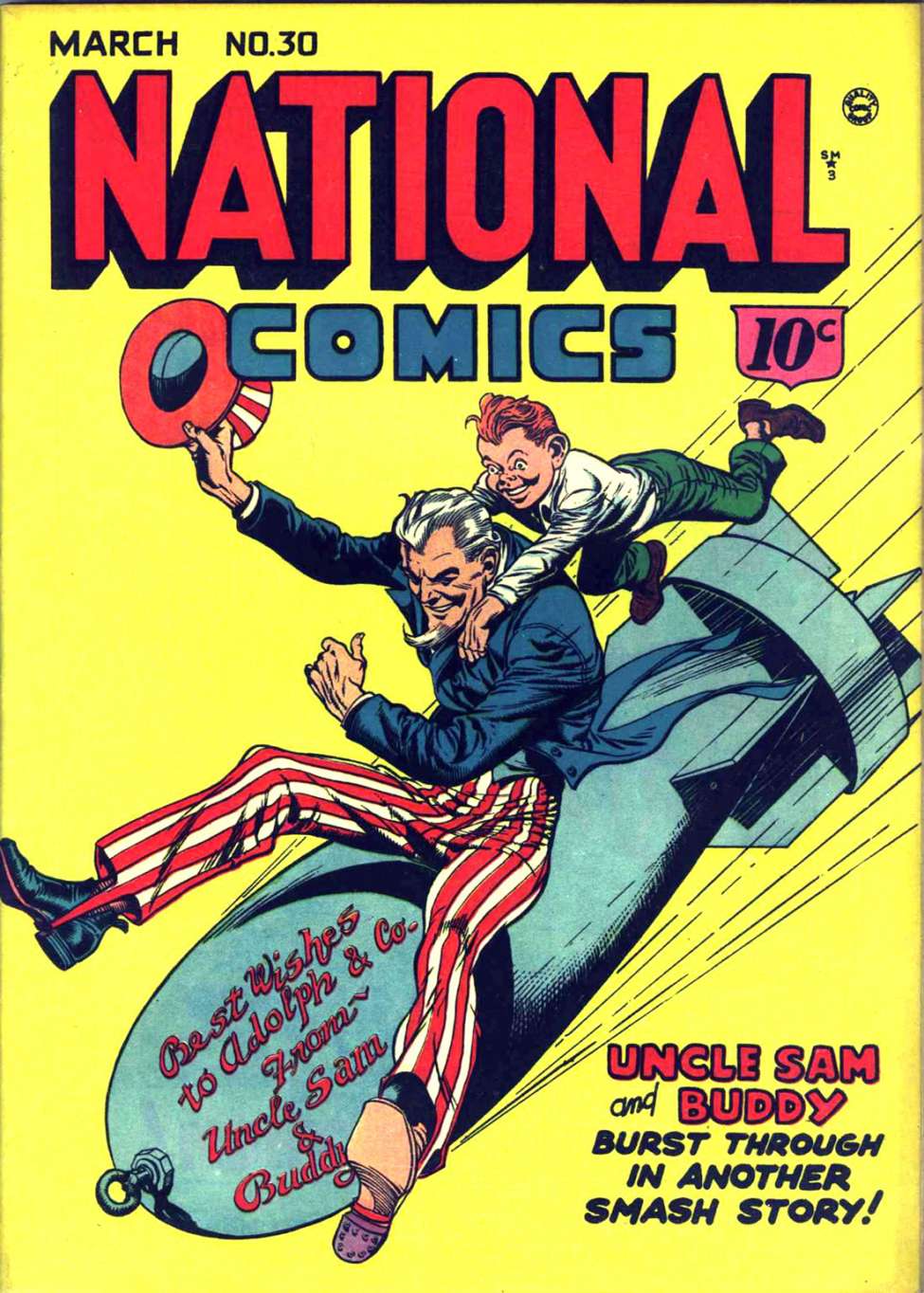 Book Cover For National Comics 30