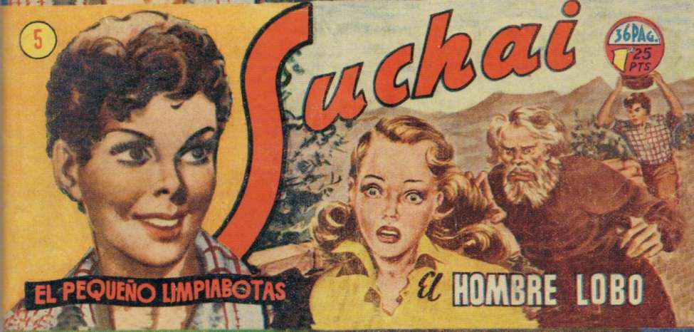 Comic Book Cover For Suchai 5 - El Hombre Lobo