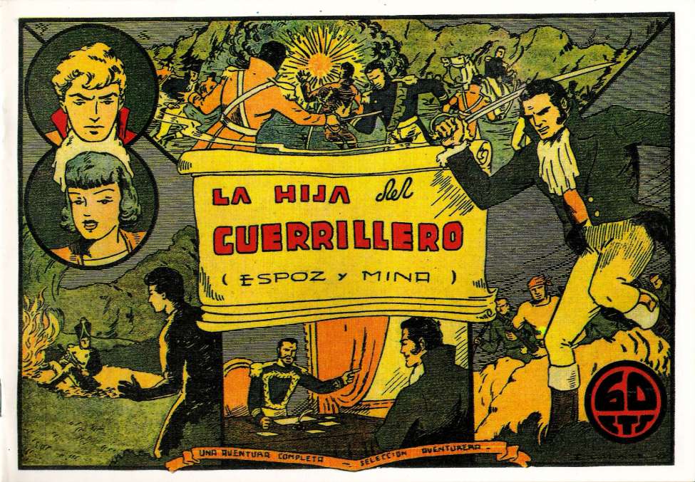 Comic Book Cover For Selección aventurera 6 - La hija del guerrillero