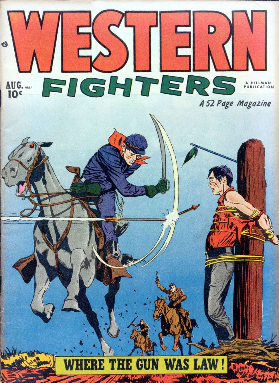 Comic Book Cover For Western Fighters v3 9